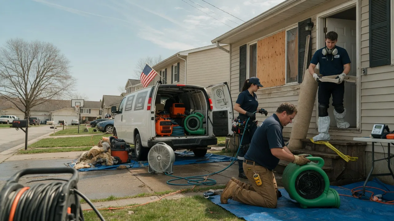 Water Damage Restoration in Brentford, SD near me